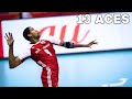 New World Record !!! Wilfredo Leon Made 13 Aces in One Match | Men's VNL 2021 (HD)