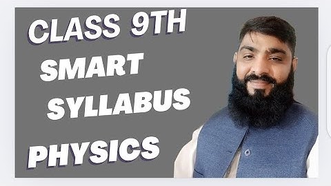 9th class Physics short syllabus 2025 - 26 | Smart syllabus | Latest update punjab Board 9th class