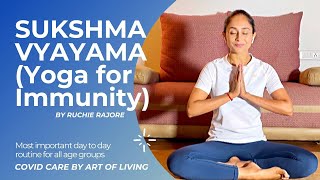 Sukshama Vyayama for Building Immunity