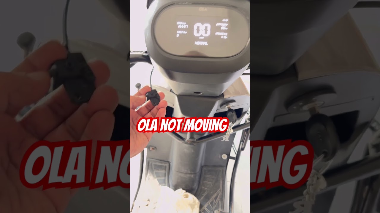 Ola scooter not moving in normal mode