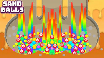 Sand Balls All Levels Gameplay Walkthrough ( iOS,Android)