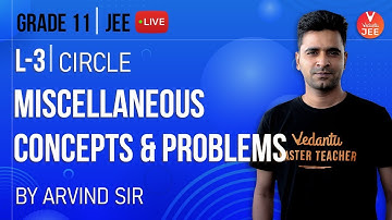 Circles - L3 | Miscellaneous Concepts & Problems | Class 11 Maths | IIT JEE Mains & Advanced Prep