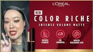 NEW Color Riche 16H Intense Volume Matte Lipstick