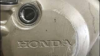 2002-2008 Honda CRF450R timing marks.