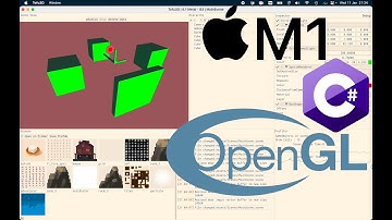 C# OpenGL Game Engine [Tofu3D] - Directional+Ambient Lighting Demo [M1 Apple Sillicon]