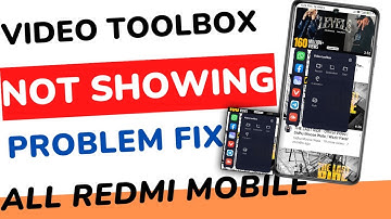 Video toolbox not showing in you tube problem solution//video toolbox not working problem solution