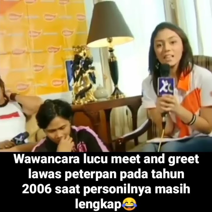 Wawancara lucu meet and greet Lawas peterpan 2006 | Galeri Ariel noah #Wawancara #Peterpan2006 #XL