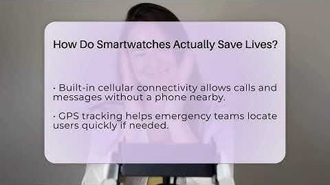 How Do Smartwatches Actually Save Lives? - The Hardware Hub