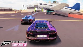 Lamborghini Havalimanında Yarışa Giriyor! Araba Oyunu Forza 3 screenshot 2