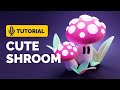 Blender 30 cute mushroom full tutorial  polygon runway