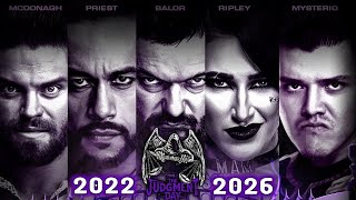 WWE The Judgement Day PPV Match Card Compilation (2022 - 2026) With Special Events