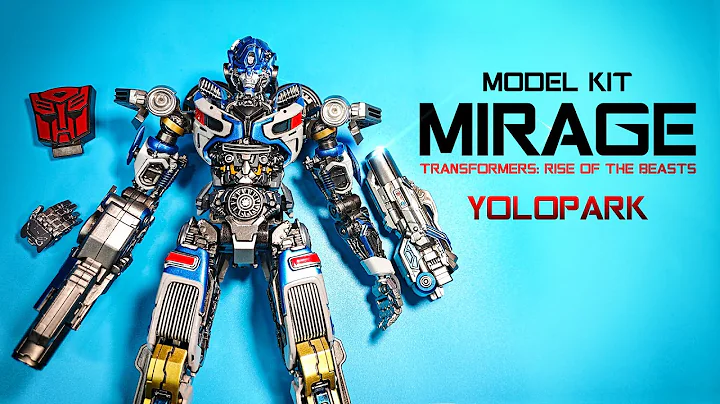"Mirage" Transformers: Rise of the Beasts AMK PRO Series | Speed Build | Yolopark Action Figure