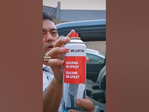 REPARAR CINTURÓN DE SEGURIDAD, ELEVALUNAS LENTOS Y QUITAR CHIRRIDOS PUERTAS  COCHE CON SILICONA SPRAY 