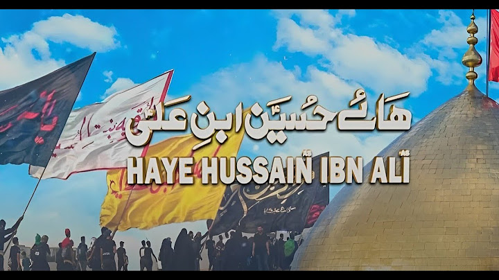 Haye Hussain Ibn Ali | Nadeem Sarwar | 45th Album - 2024 / 1446 | SyedMohammadRaza-Editz