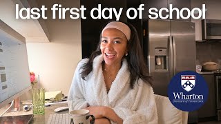 Prep with me for my last semester as a Wharton MBA student