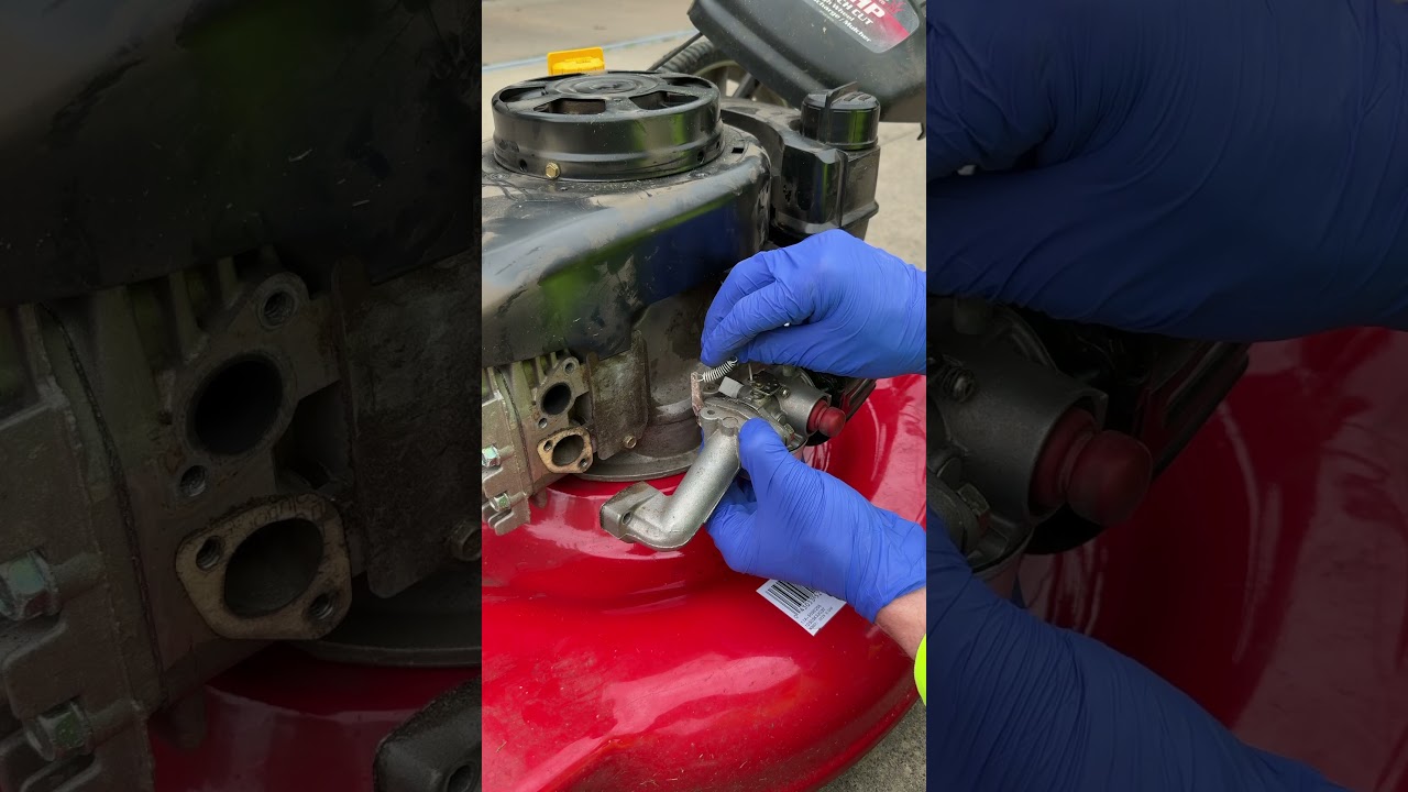 Lawn Mower Carburetor Linkage connection 
