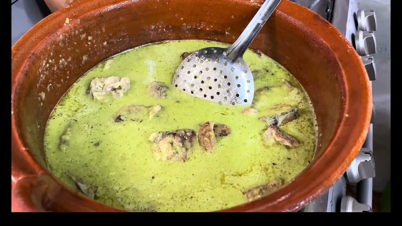 Mole de verdolagas más delicioso del mundo 