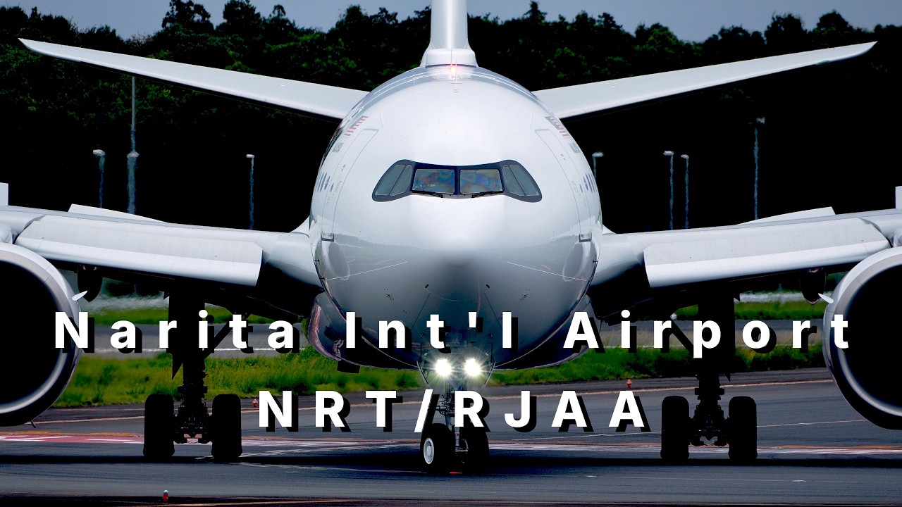 20 Aircraft Landing at Narita Airport | Close-up Plane Spotting | NRT/RJAA |