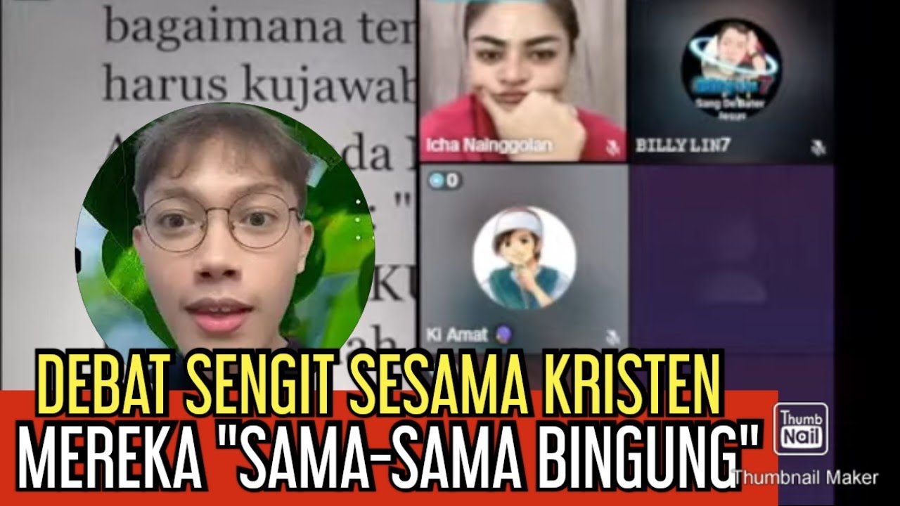 DEBAT PALING LUCU | TUHANNYA ELIA MYRON DIBILANG ADA DUA