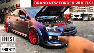 BUYING NEW FORGED FORGESTAR F14 BLOOD RED WHEELS