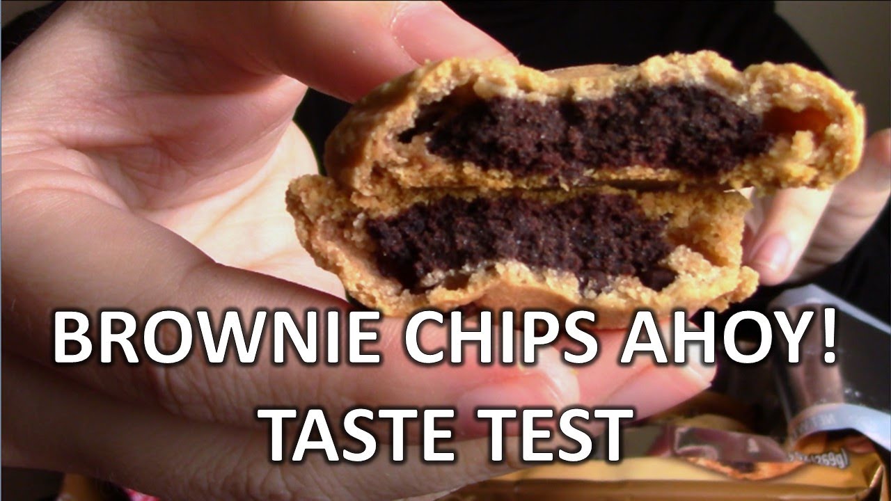 BROWNIE CHIPS AHOY! TASTE TEST ALEXA EATS YouTube