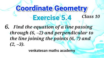 Coordinate Geometry Exercise 5.4 Question 6 Class 10 #samacheerkalvi 