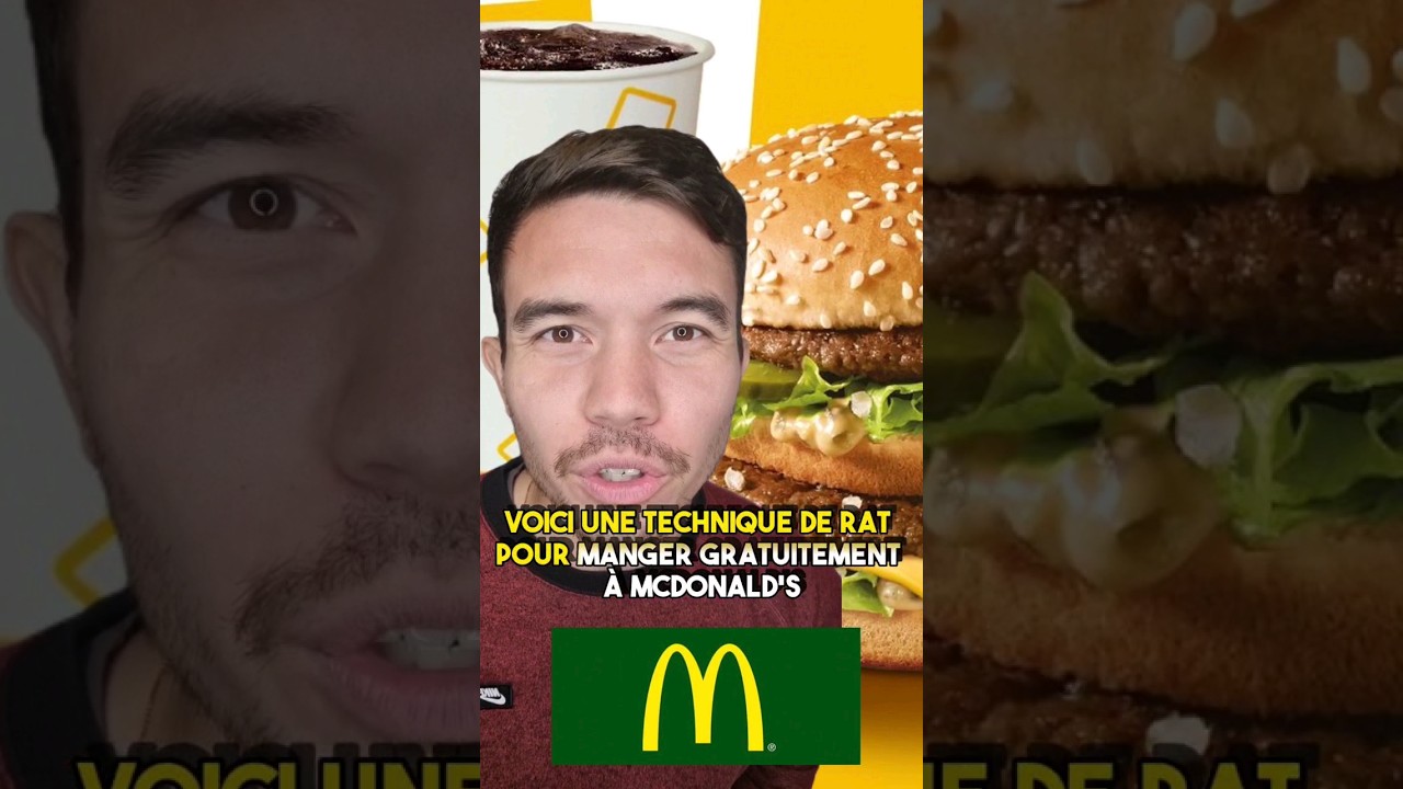 Comment manger gratuitement à McDonald's 