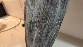 無印のバススポンジで一気に除毛！