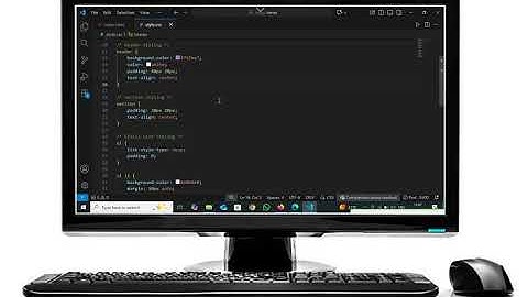 How to build your first website with HTML & CSS 