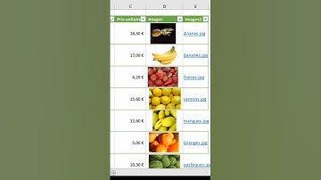 insérer une image dans une cellule Excel @Astuces_Excel #astucesexcel #short_excel