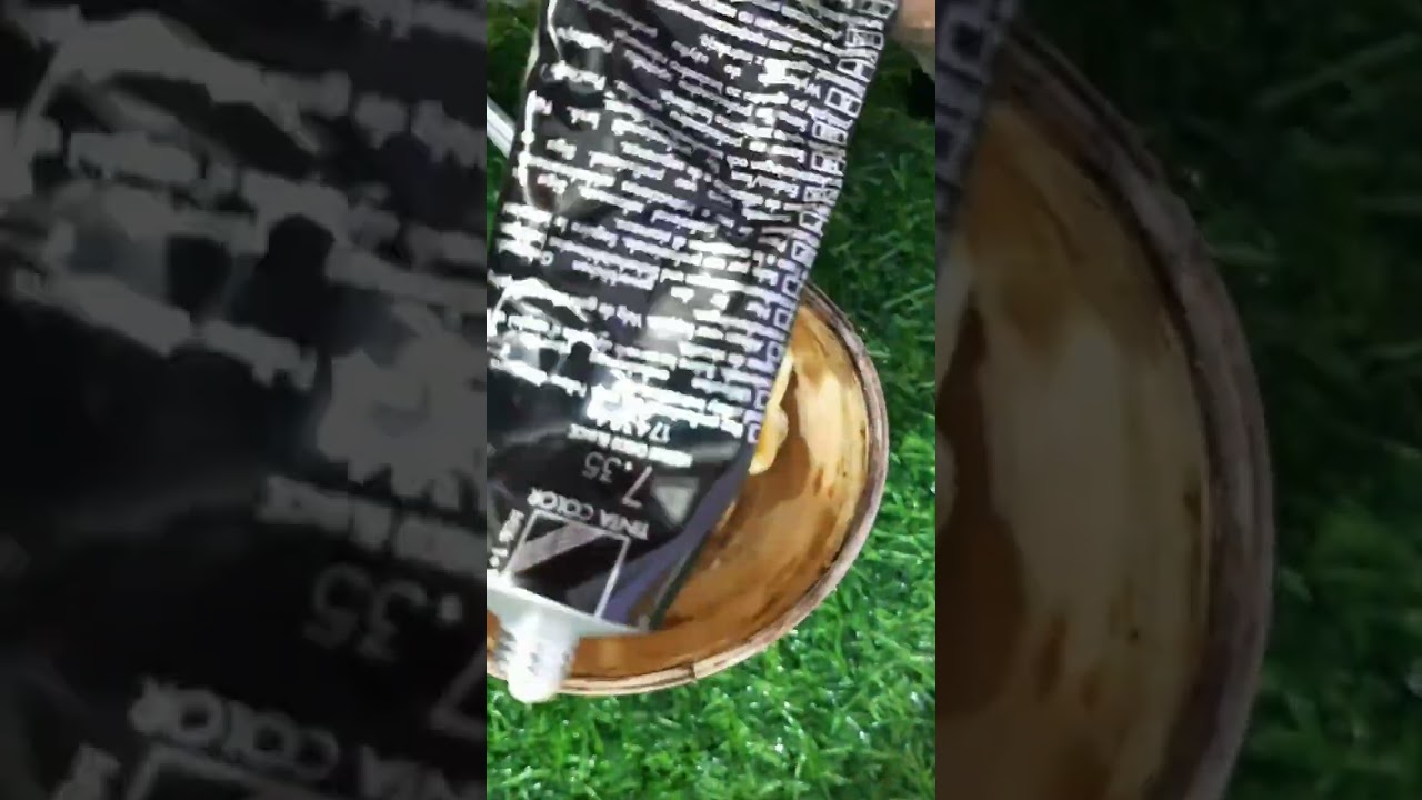 Kune hair colour treatment at home