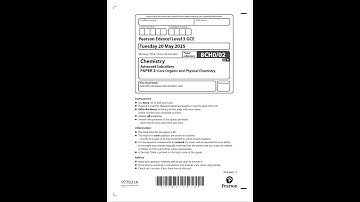 Merged 2025 Pearson EDEXCEL As Level Chemistry Paper 2 And Mark Scheme 8ch0 02
