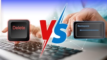 Difference between delete key and backspace key | Delete key vs Backspace Key | enter key