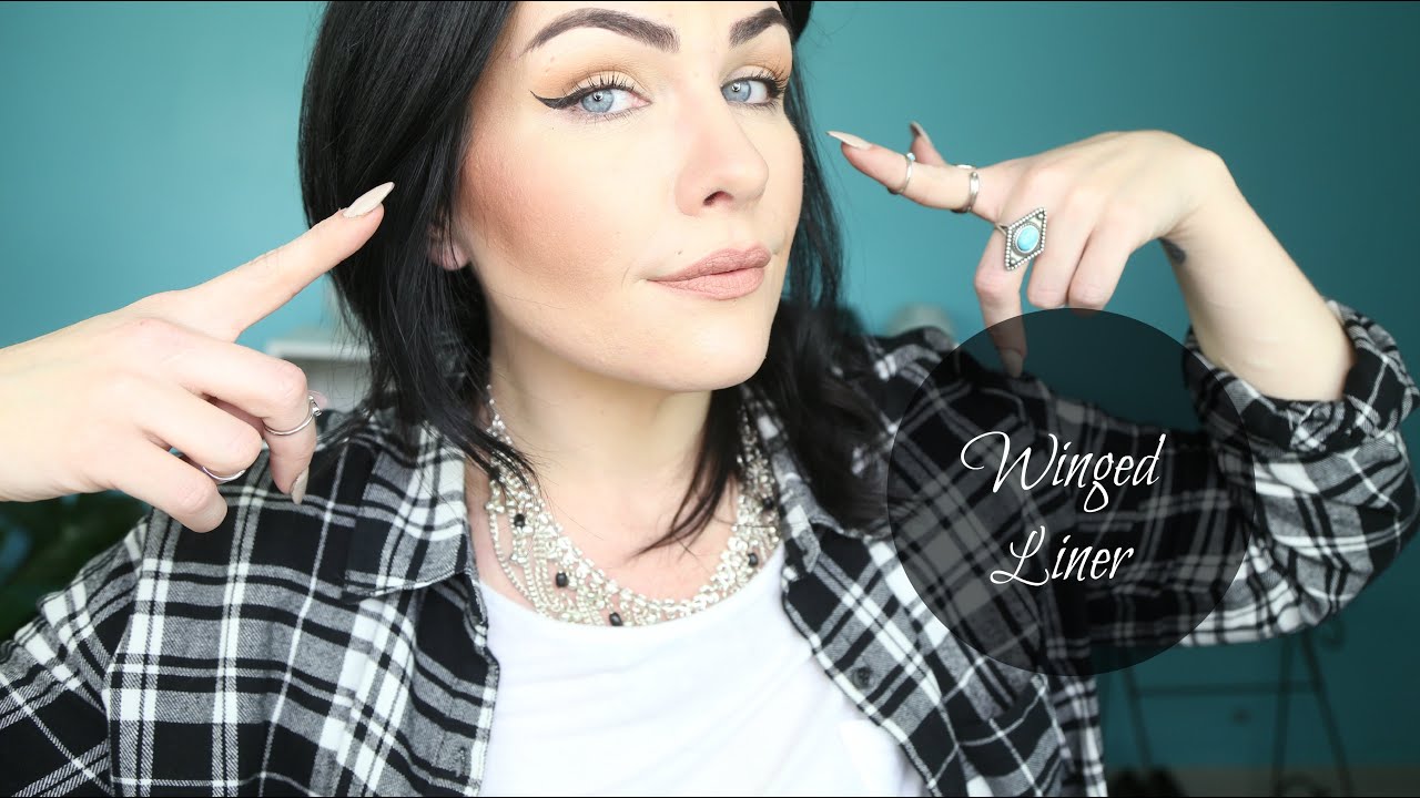 The Best Winged Liner Tip For Hooded Eyes YouTube