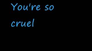 U2-So cruel (Lyrics)