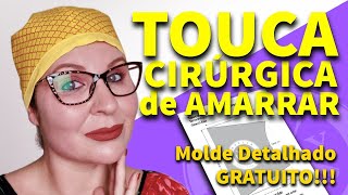 TOUCA DE AMARRAR - COM MOLDE - FAMÍLIA DIY