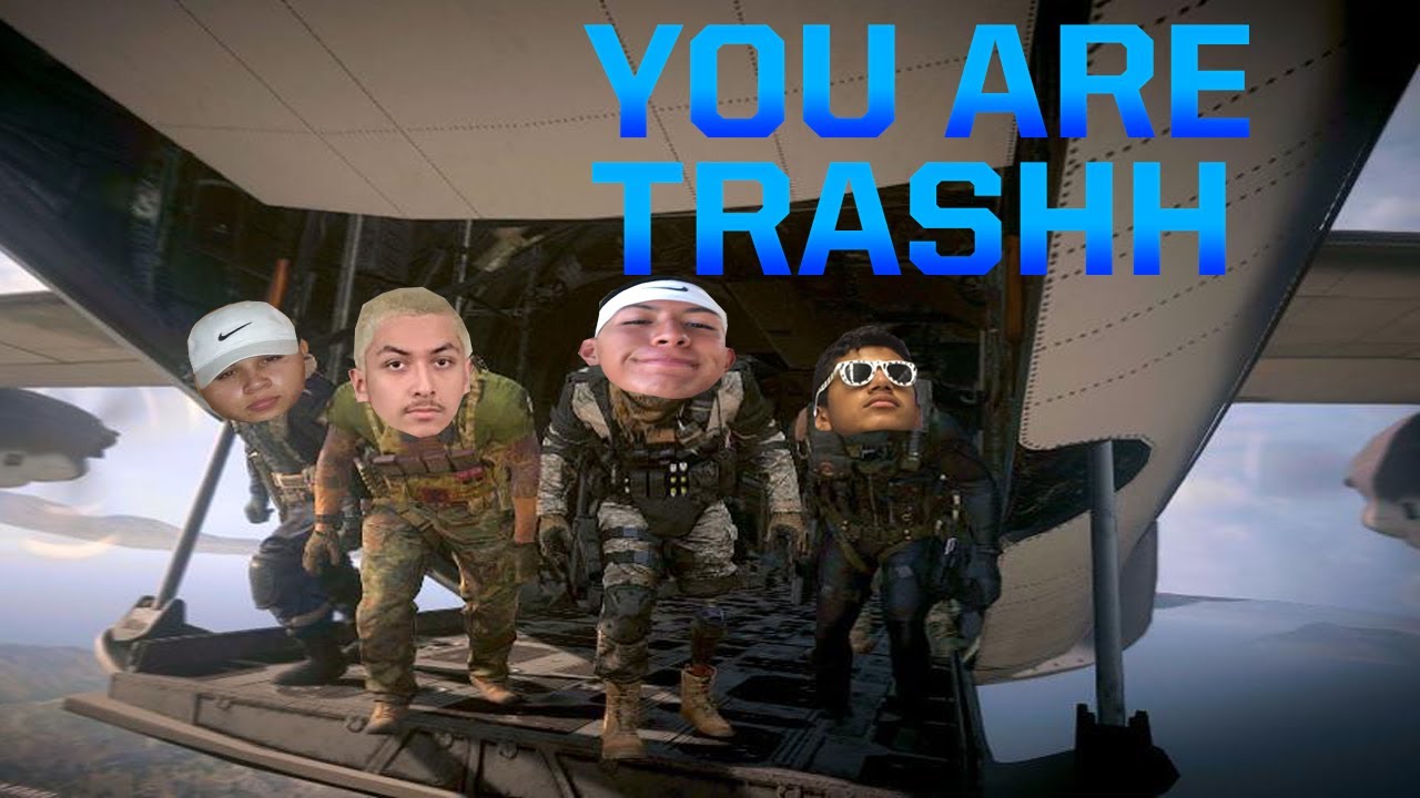 Playing with 2 absolute trash players in Warzone w/ Rick, Ryan, Dameon