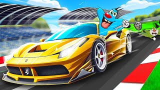 Roblox Oggy Become Brilliant Racer Over The World screenshot 3