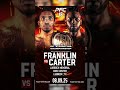 Xavier Franklin defends his Bantamweight title August 9th in Lubbock, Tx 🔥 #mma #peakfighting