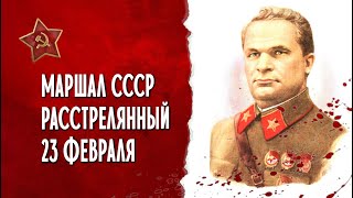 Его расстреляли в день Красной Армии: чем провинился маршал РККА Егоров?