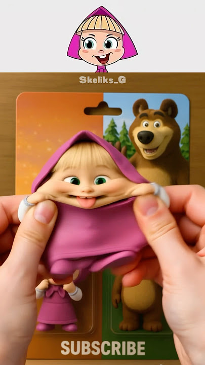 Unboxing Realistic toys masha and the bear #masha