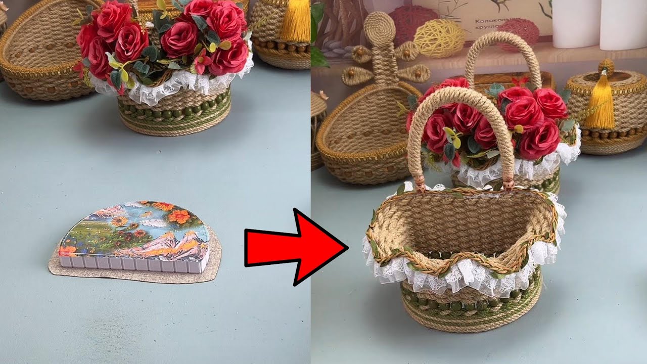 DIY Handbag with Jute Rope & Foam Board  Easy Step by Step Tutorial #diy #handmade #craft