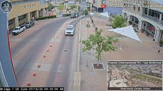 2026 07 16   Puente Internacional 1 viendo hacia Laredo, Texas