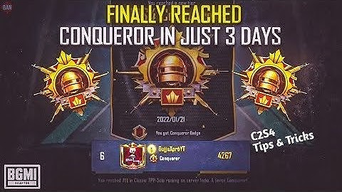 Finally Reached Solo Conqueror 🔥🇮🇳 SAMSUNG,A3,A5,A6,A7,J2,J5,J7,S5,S6,S7,59,A10,A20,A30,A50,A70