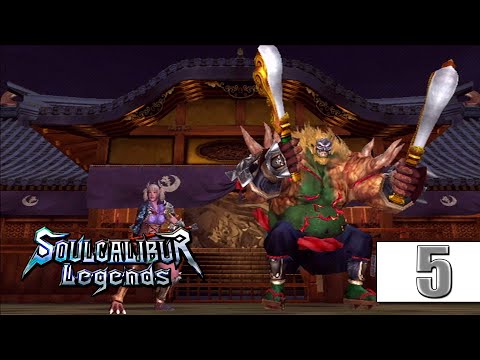 Soul Calibur: Legends прохождение - часть 5 - Маки и Гаки