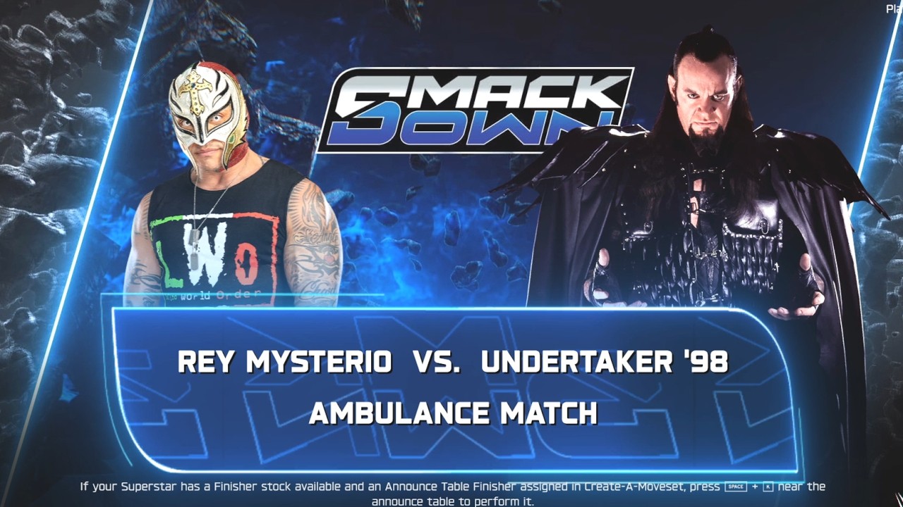 FULL AMBULANCE MATCH - THE UNDERTAKER VS REY MYSTERIO - WWE 2K25 GAMEPLAY - @GameOnHarsh #wwe