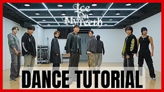 Ateez - Ice On My Teeth Dance Practice Mirrored Tutorial Slowed