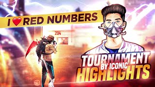 Tournament highlights : Back in old ICONIC form of mine 😈 || Hitting RED numbers and clutches⚔️