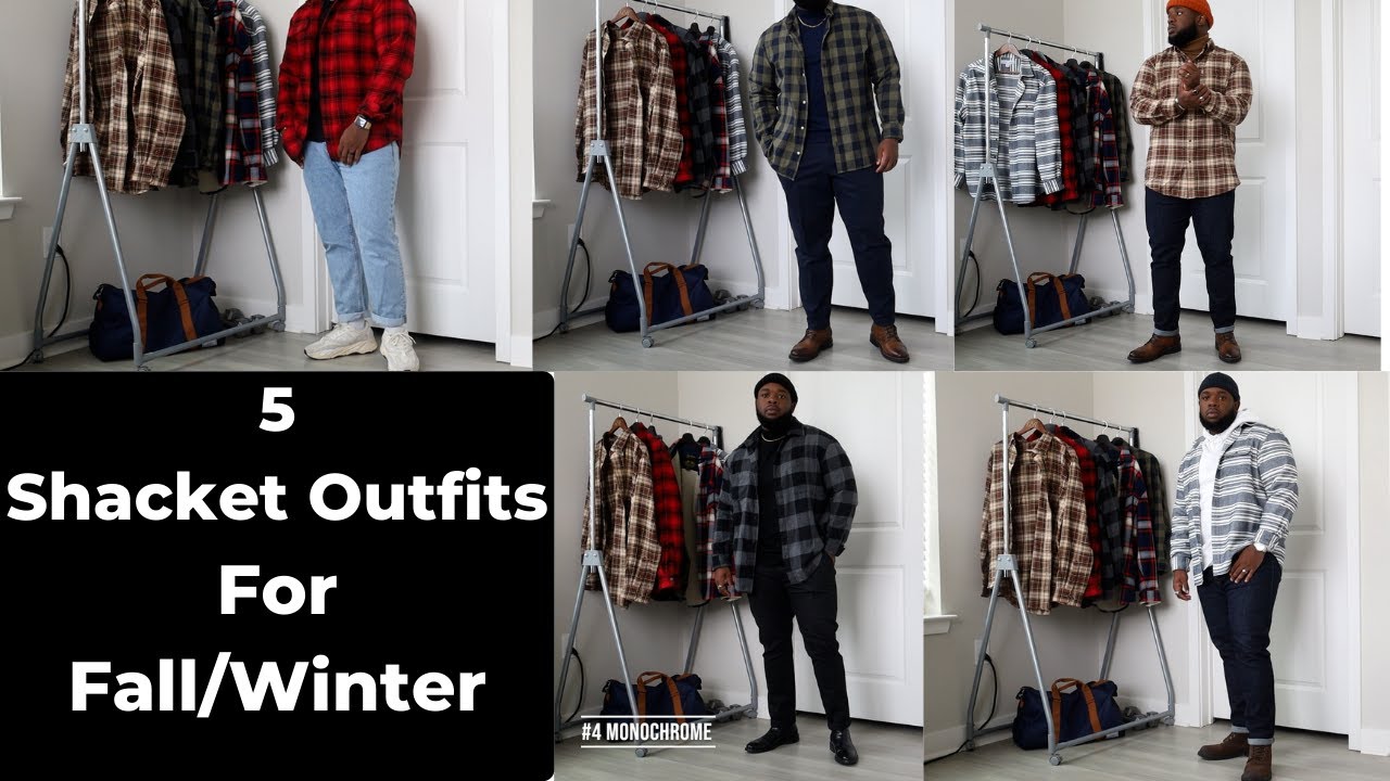 5 Easy Shacket/Overshirt outfits for the Fall/Winter
