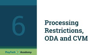 Lesson 6.6: Processing Restrictions, ODA and CVM